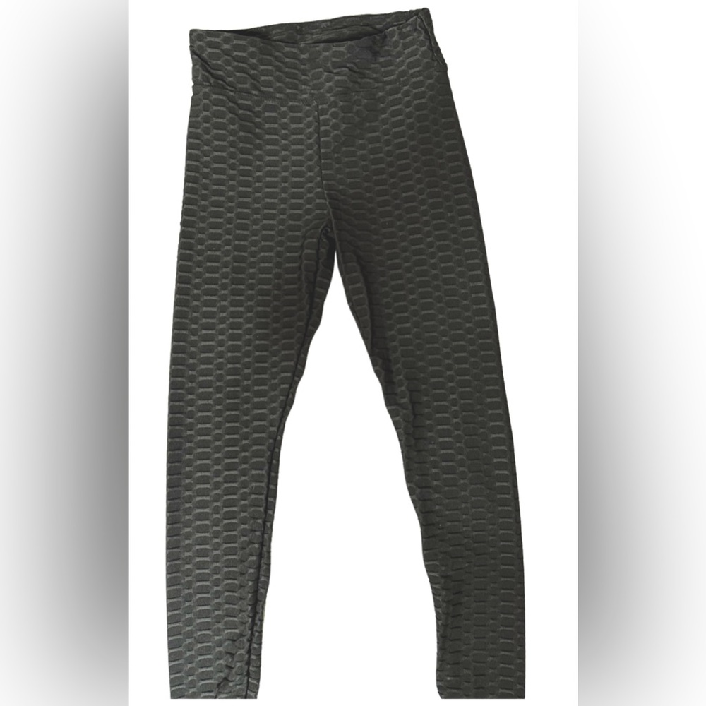 No boundaries black high rise butt lifting athletic leggings S